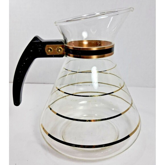 Vintage David Douglas Flameproof 8 Cup Coffee Pot MCM NO LID - Picture 1 of 7